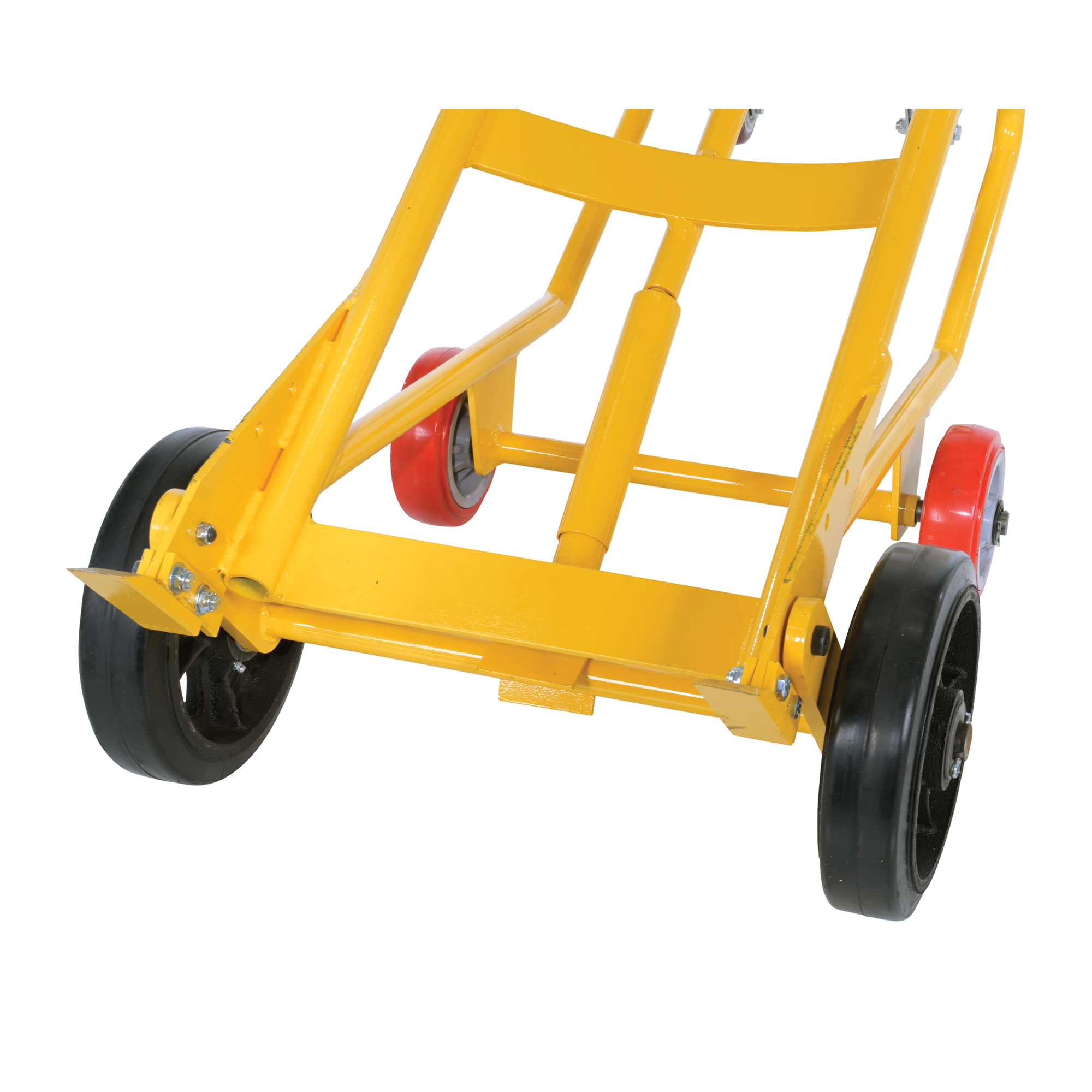 Vestil Commercial Rolling Ladder - 2 Steps, 300-Lb. Capacity, Spring-Loaded, Steel, Model# LAD-2-Y